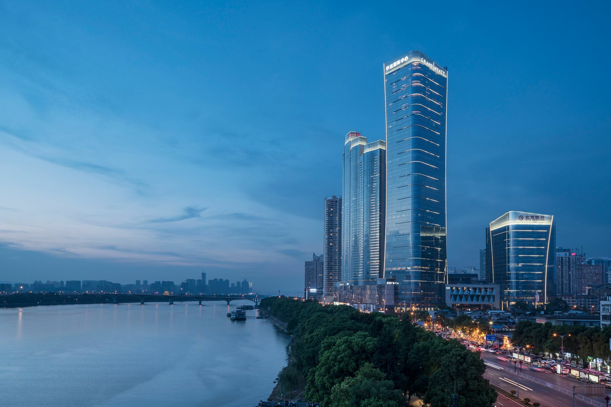 Grand Hyatt Changsha-Close To Helong Sports Center Exteriér fotografie